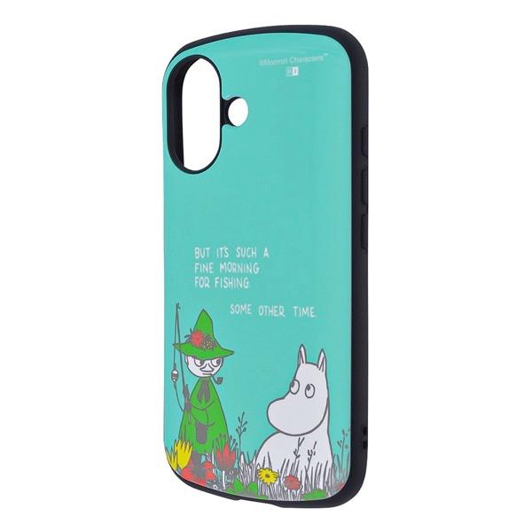 ingrem イングレム iPhone 16 ムーミン 超 保護ケース MiA 衝撃吸収 バンパー ハイブリッドケース ムーミン&スナフキン | MiA（ingrem）