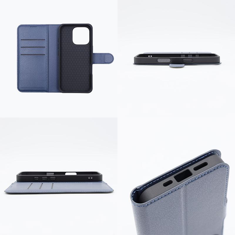 ingrem イングレム iPhone 16 ムーミン 衝撃吸収 マグネットベルト シンプル 手帳型レザーケース ムーミンとお花 | ingrem | 05