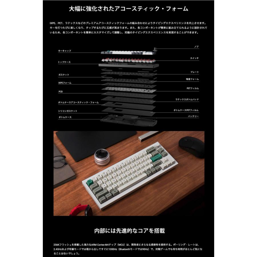 Keychron（キークロン） Keychron Q2 Max QMK/VIA シェルホワイト Mac
