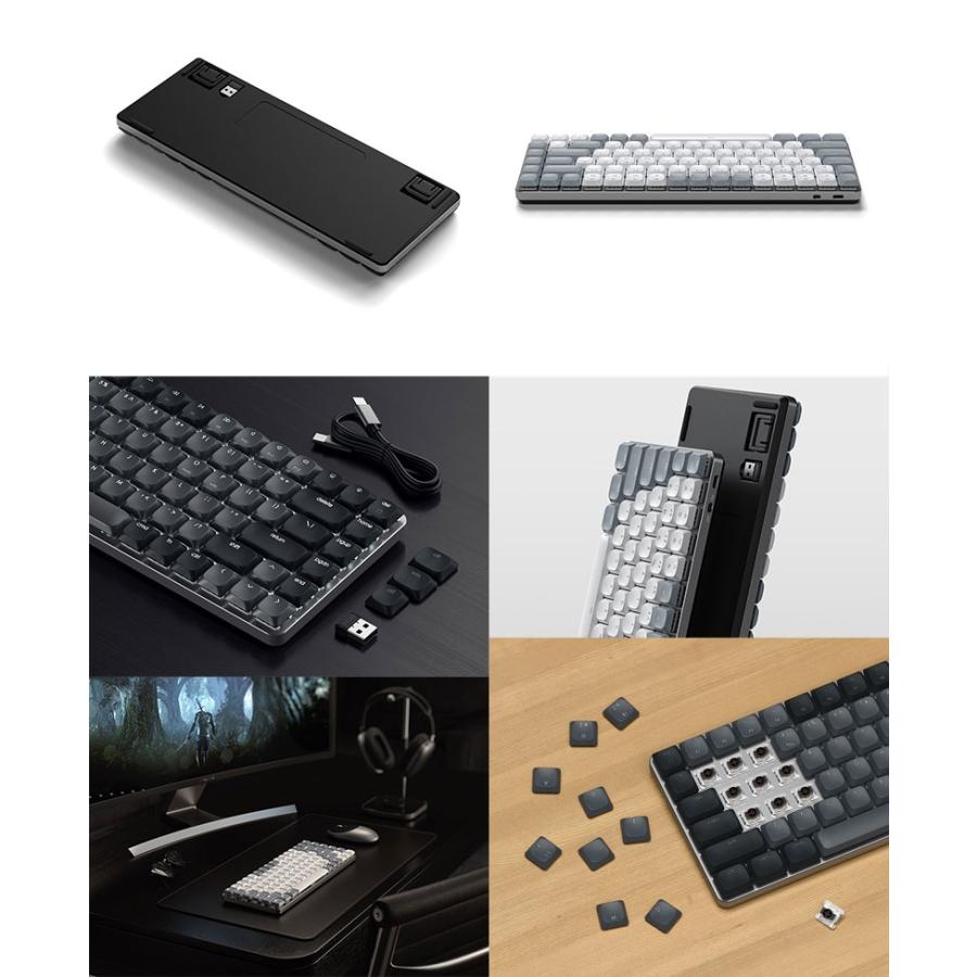 SATECHI サテチ SM1 Slim Mechanical Backlit Bluetooth Keyboard US