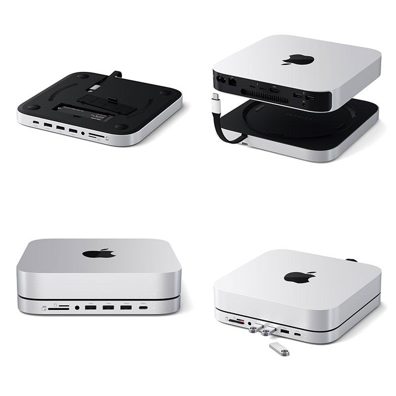 SATECHI Satechi サテチ Stand & Hub for Mac Mini Studio with SATECHI Satechi サテチ Stand & Hub for Mac Mini Studio with