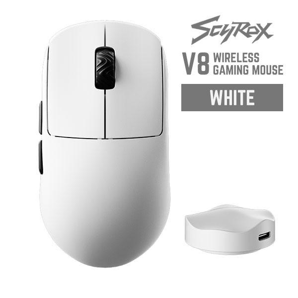 Scyrox v8 White ホワイト SCYROX SCYROX V8 Omron スイッチ サイロックス 国内正規品 有線