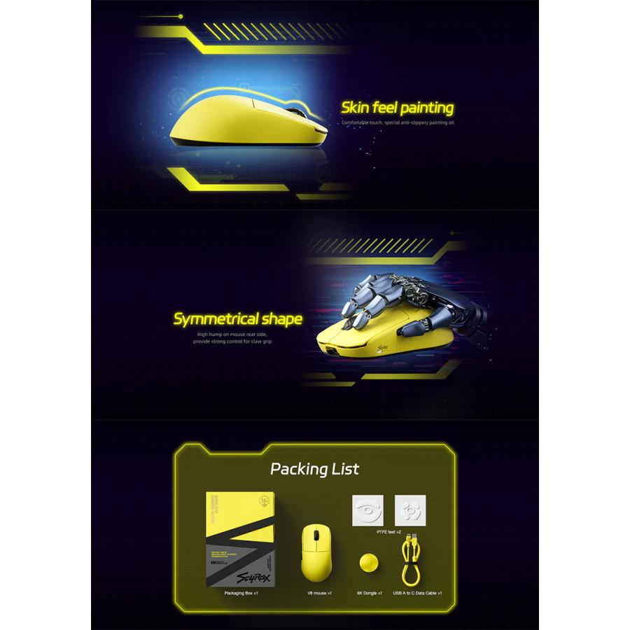 SCYROX SCYROX V8 Omron スイッチ サイロックス 国内正規品 有線