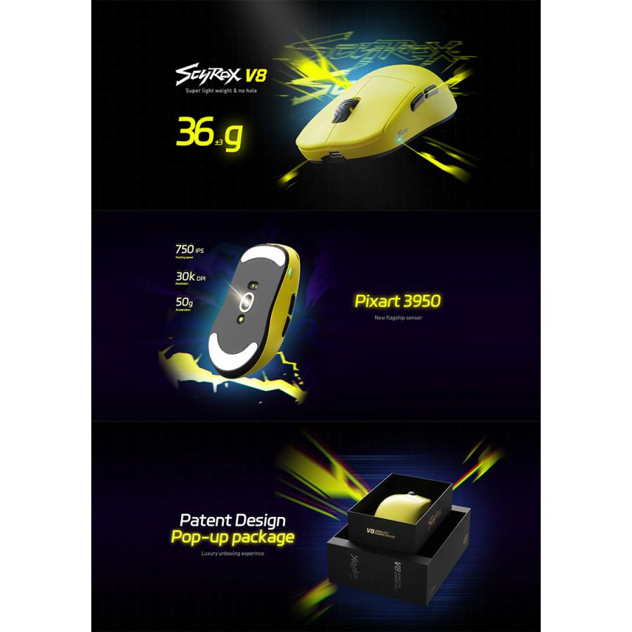 SCYROX SCYROX V8 Omron スイッチ サイロックス 国内正規品 有線