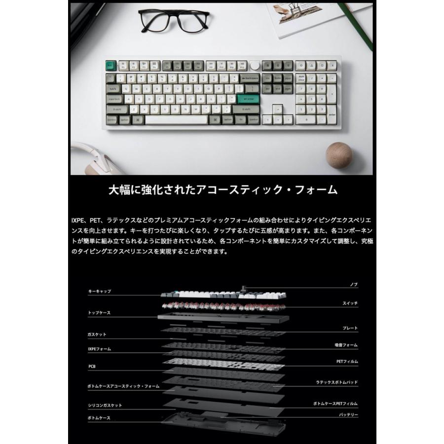 Keychron（キークロン） Keychron Q6 Max QMK/VIA シェルホワイト Mac