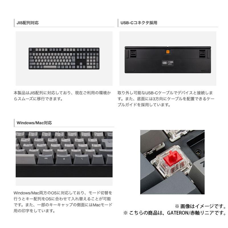 iKBC IK-CD108 日本語配列 有線 フルサイズ RGBライト搭載 ホット