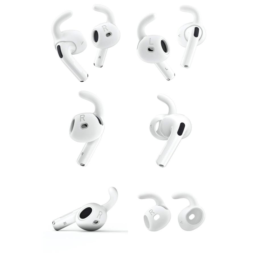 keyBudz キーバズ AirPods 4 EarBuddyz イヤーフック ホワイト