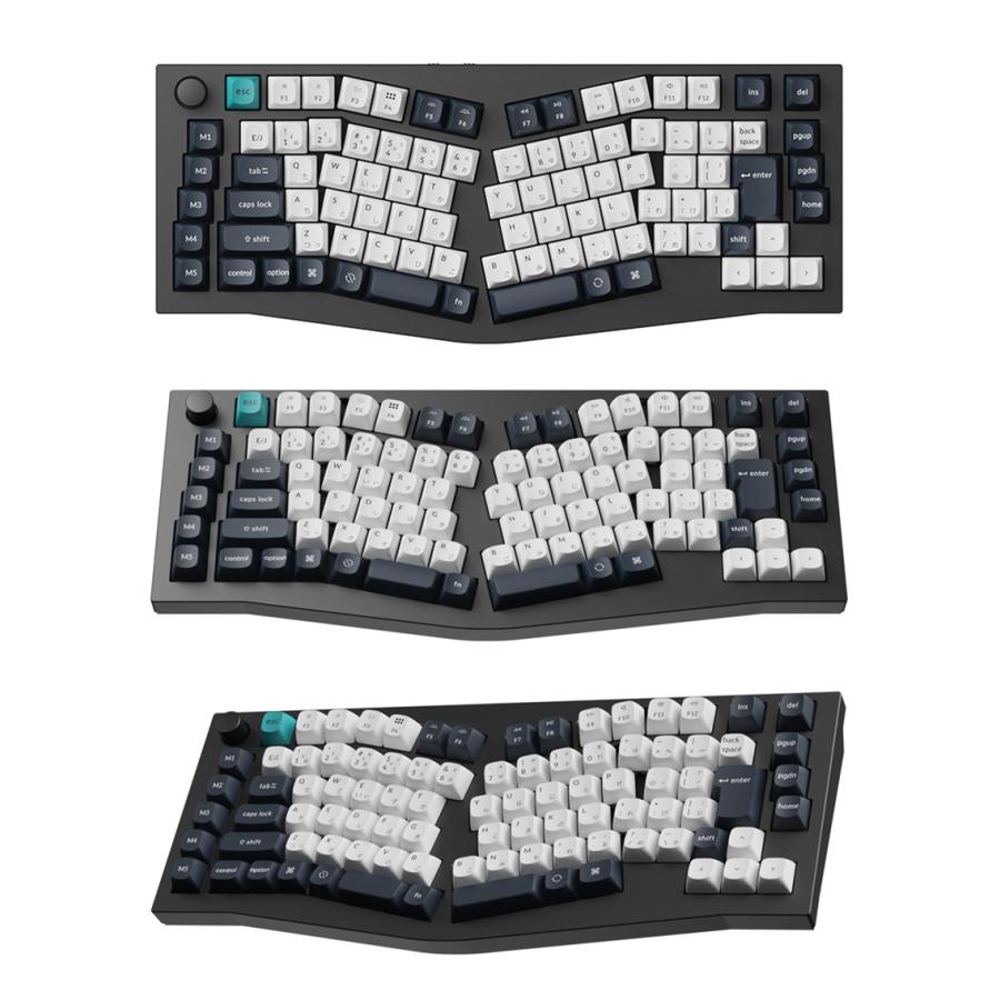 Keychron Q10 Max Aliceレイアウト カーボンブラック 日本語配列 Keychron Q10 Max Aliceレイアウト カーボンブラック 日本語配列