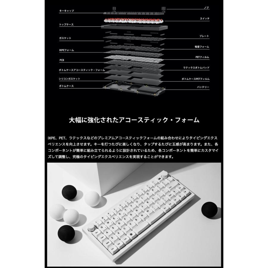 Keychron Q15 Max オーソリニア レイアウト ブラック 英語配列 Keychron Q15 Max オーソリニア レイアウト ブラック 英語配列