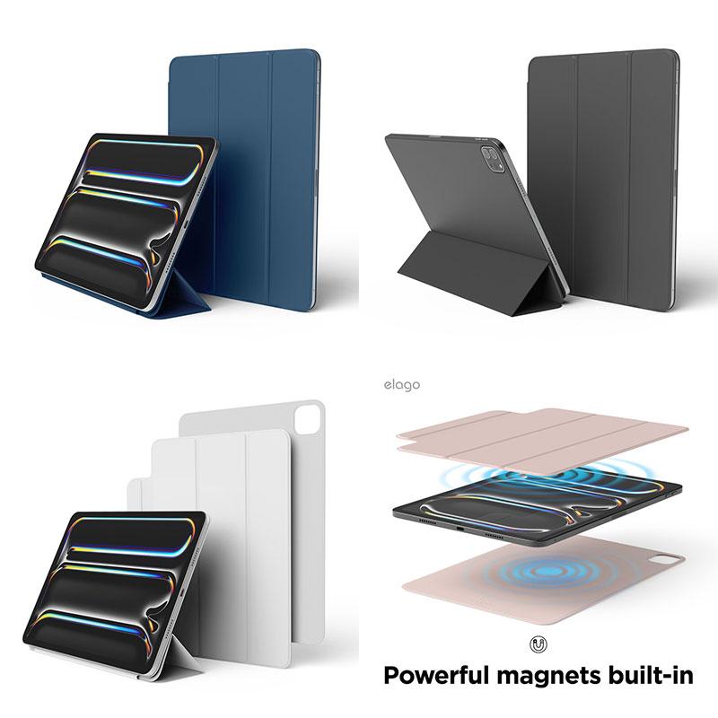 elago エラゴ 11インチ iPad Pro M5 2025 / M4 2024 MAGNET FOLIO 手帳 