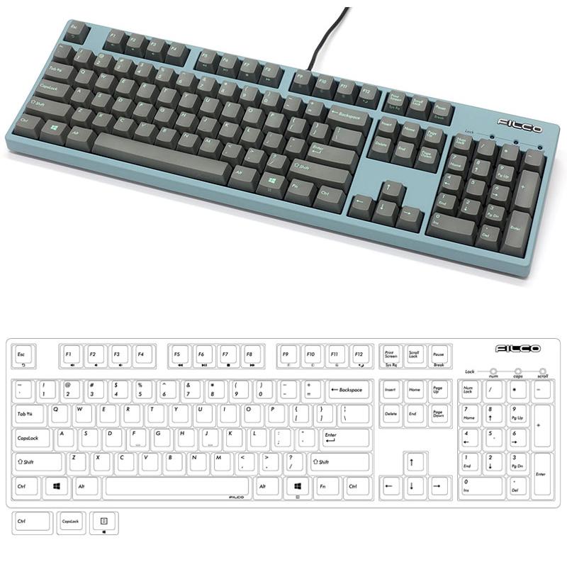 FILCO FILCO Majestouch + ASAGI 英語配列 有線 CHERRY MX 青軸 104