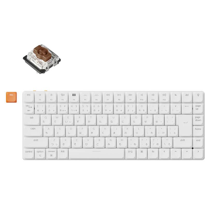 Keychron K3 Max QMK/VIA Mac日本語配列 Gateronロー