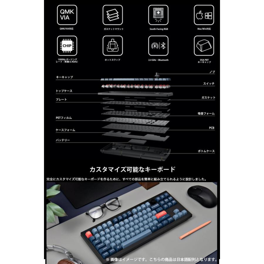 Keychron（キークロン） Keychron V3 MAX QMK/VIA Mac日本語配列
