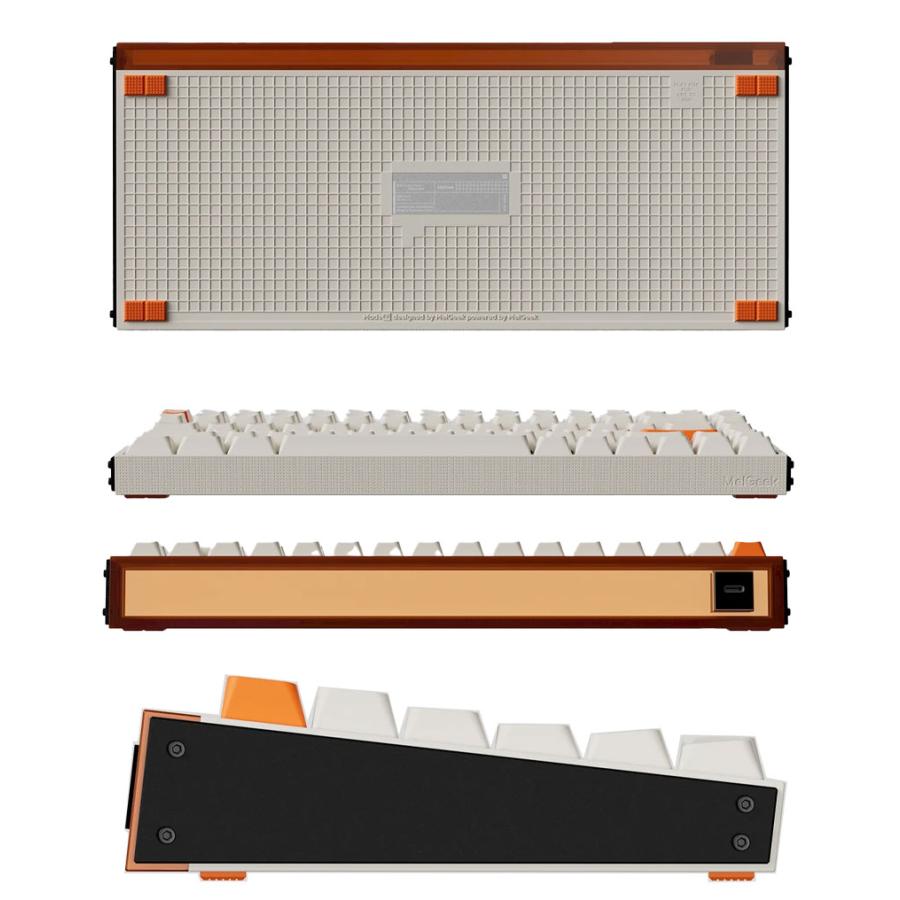 MelGeek MelGeek MADE84 Pro 75% 英語配列 有線 8000Hz ラピッド