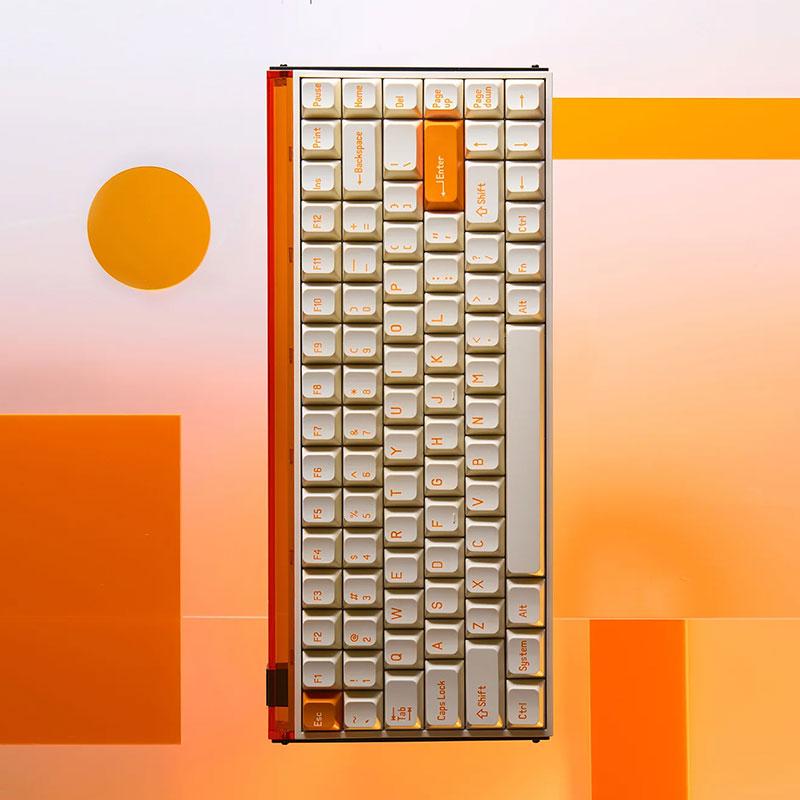 MelGeek MADE84pro オレンジ Melgeek MADE84 Pro– Built for Pros, Designed for Every Desk – MelGeek