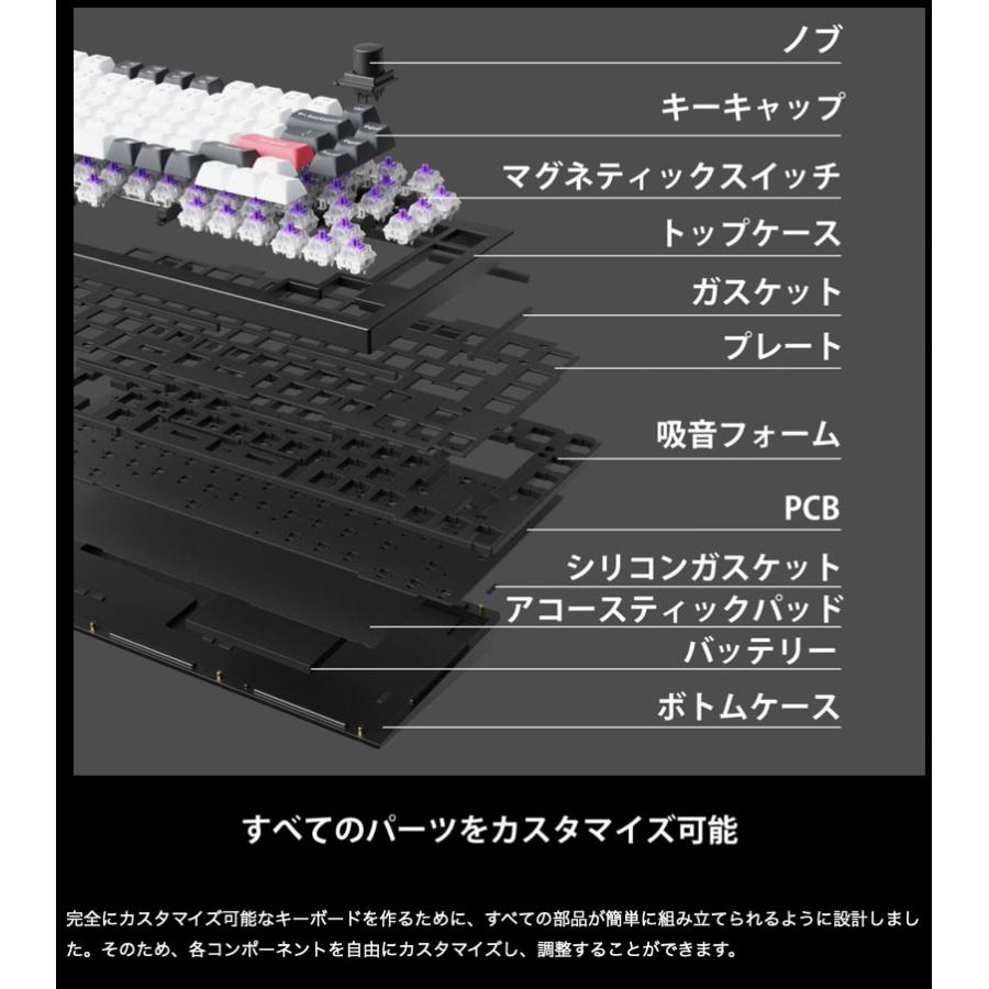 Keychron（キークロン） Keychron Q1 HE 英語配列 マグネットスイッチ