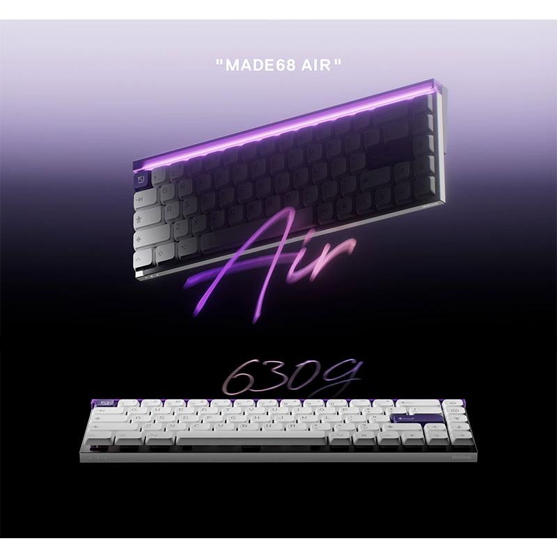 MelGeek MADE68 AIR 65% 英語配列 有線 8000Hz ラピッドトリガー MelGeek MADE68 AIR 65% 英語配列 有線 8000Hz ラピッドトリガー