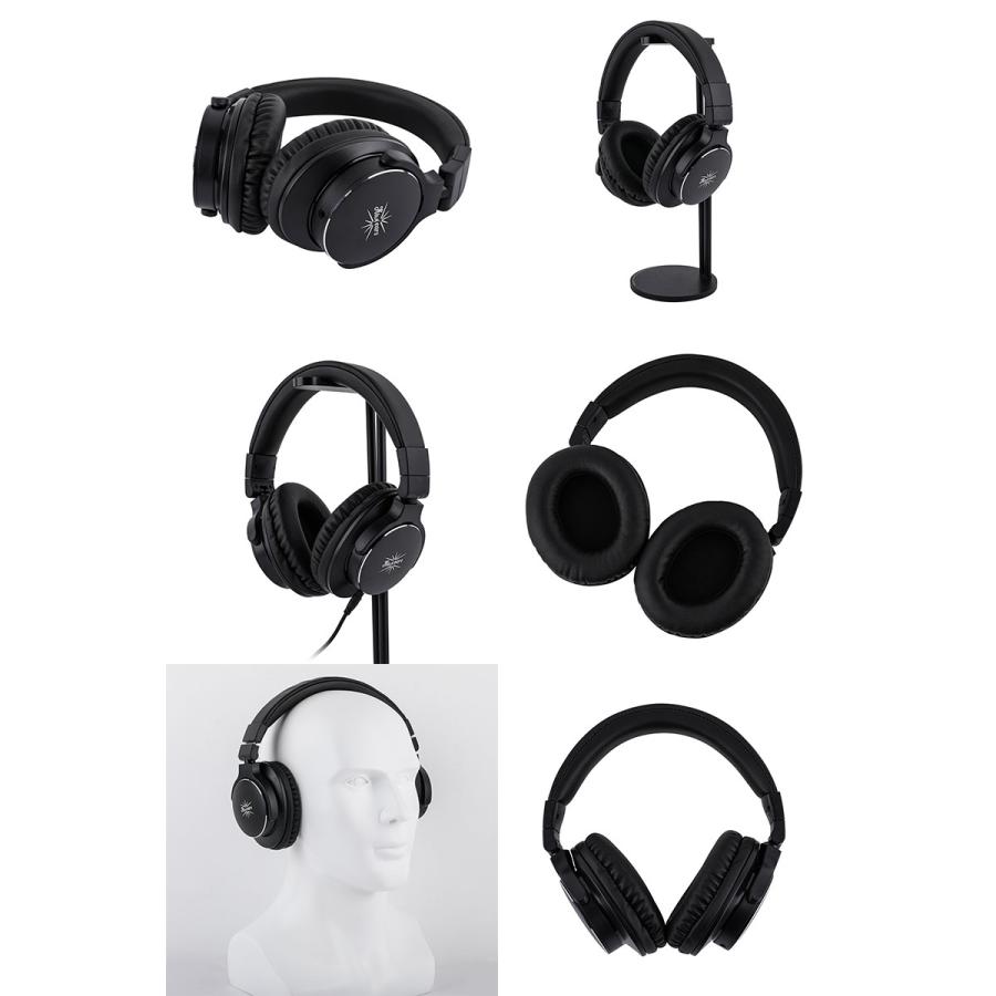 Kiwi Ears キウ イ・イヤーズ Division 有線ヘッドホン ブラック