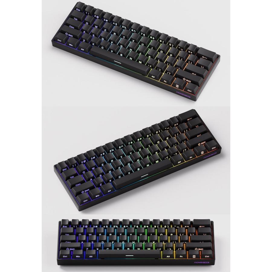 MONSGEEK MonsGeek FUN60 Pro SP 有線 HE ラピッドトリガー対応 英語
