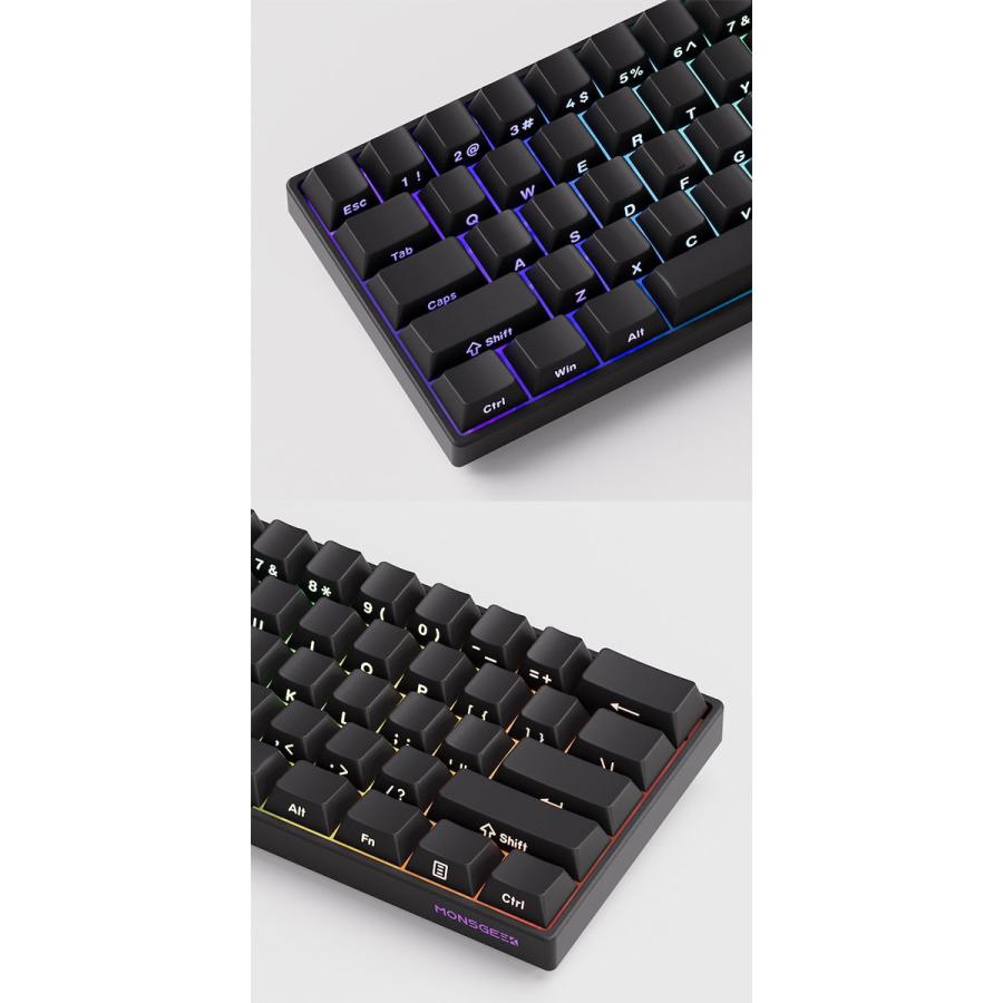 MONSGEEK MonsGeek FUN60 Pro SP 有線 HE ラピッドトリガー対応 英語