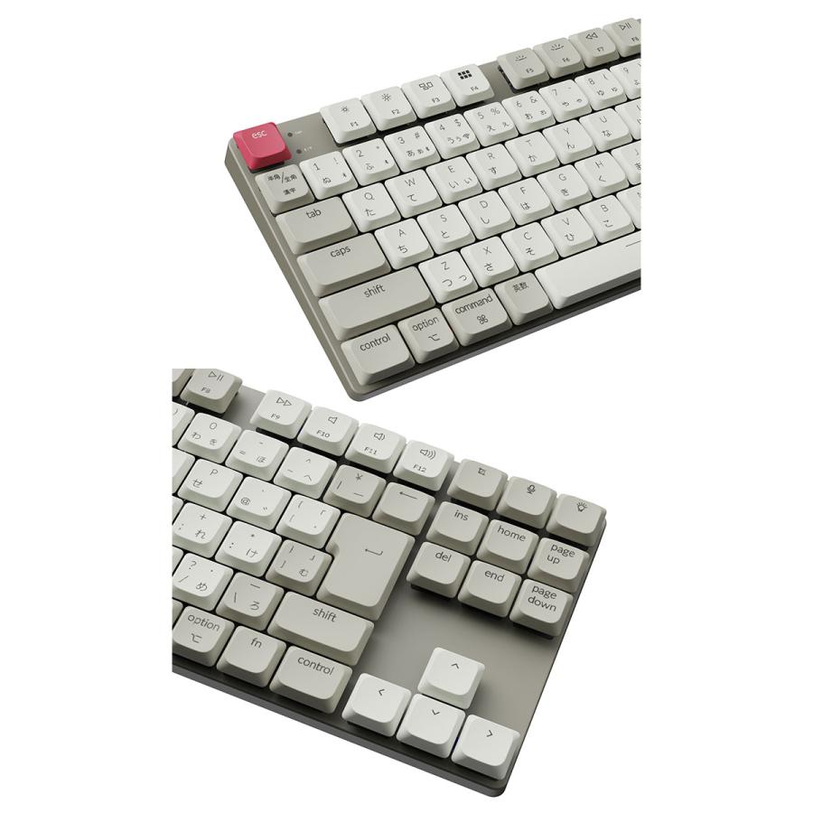 Keychron K1 Max QMK/VIA Mac日本語配列 Gateronメカニカル2.0 赤軸 