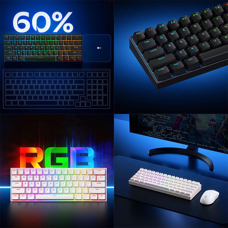 魔*王様 MCHOSE ACE60 Pro 60% 英語配列 有線 8000Hz Amazon | 【国内正規品】MCHOSE(マイチューズ) ACE60 Pro 60