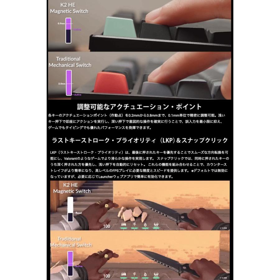 Keychron（キークロン） Keychron K2 HE スペシャルエディション QMK
