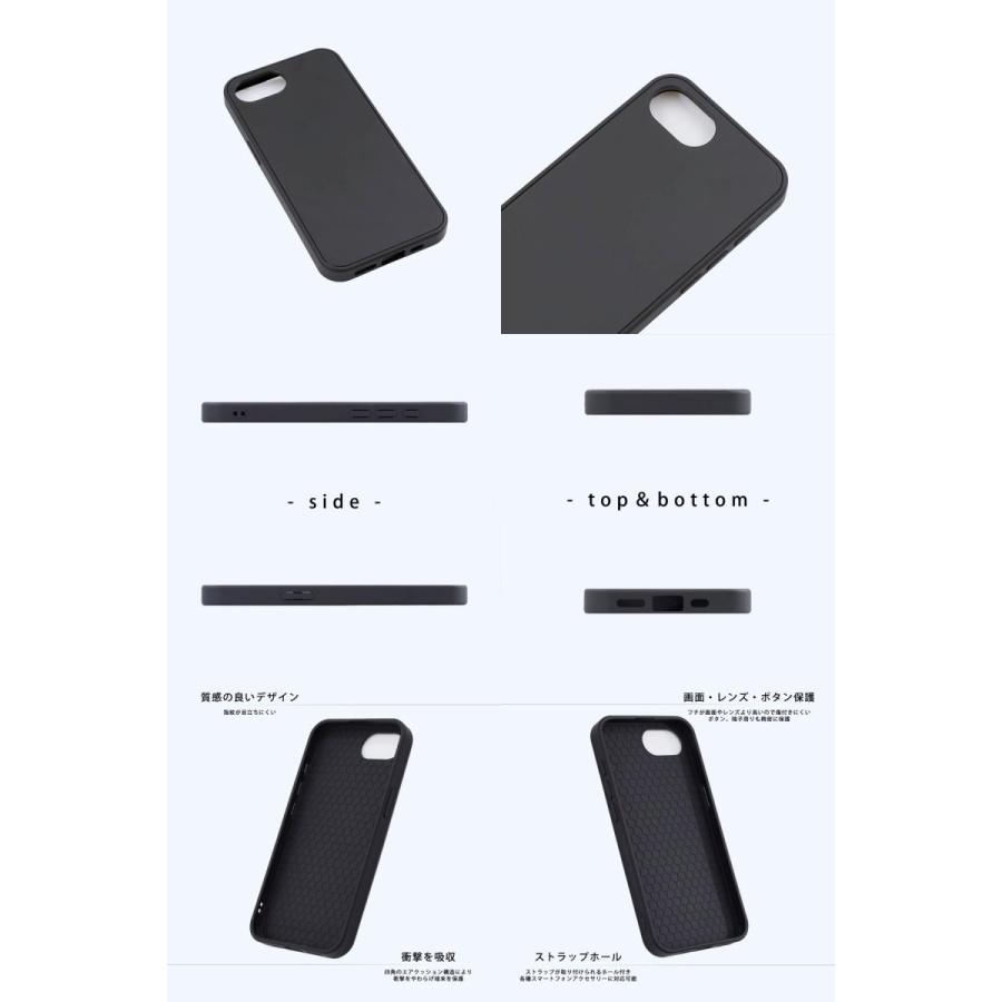 Ray Out レイアウト iPhone 17e / 16e Like standard maru Pietra 耐衝撃 バンパー マット ハイブリッドケース マットブラック RT-P50K6TB/MB | ray-out | 01
