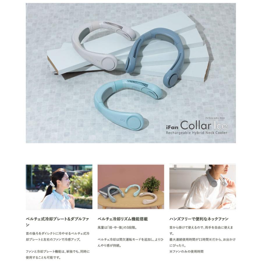 ELAiCE（エレス） iFan Collar Ice 25 ペルチェ冷却プレート付き