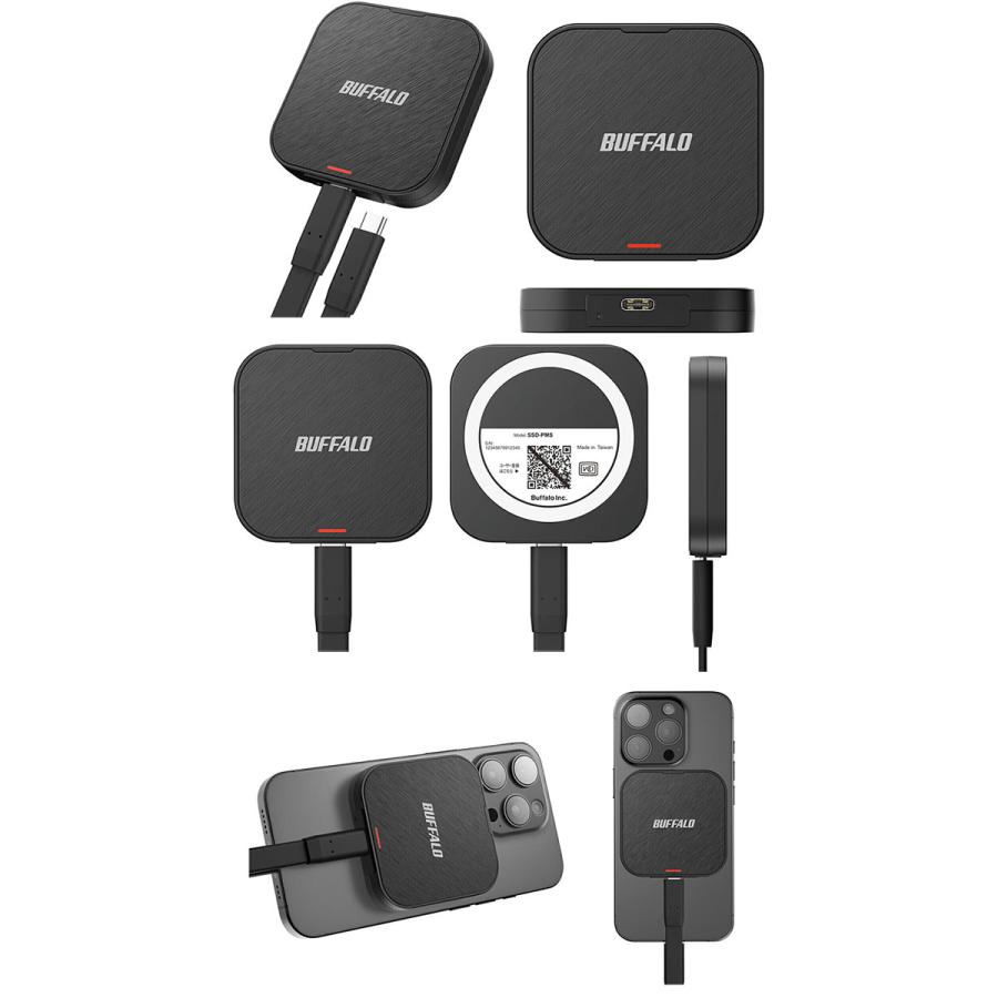 BUFFALO 2TB 外付けSSD USB 3.2 Gen 2 【新品未開封】 etrend-y_1294066