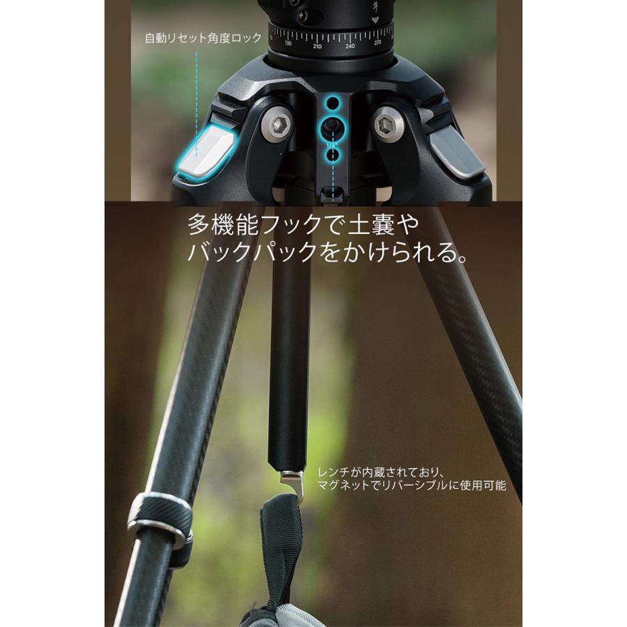 FALCAM TreeRoot Liteクイックロック三脚(C141K-301) Amazon.co.jp: FALCAM TreeRoot クイックロック Lite カーボン