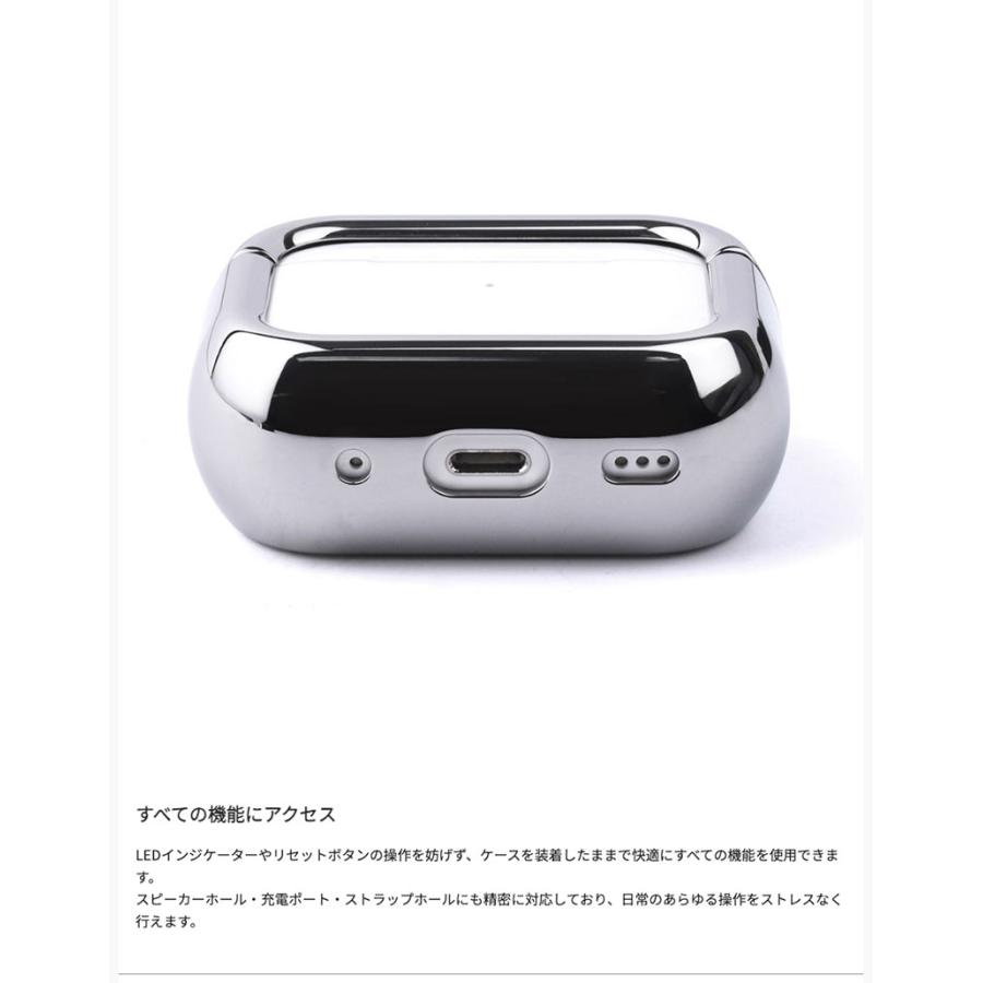 Arc アーク AirPods Pro 第 2 / 1世代 Pulse アルミ・ミラーシルバー