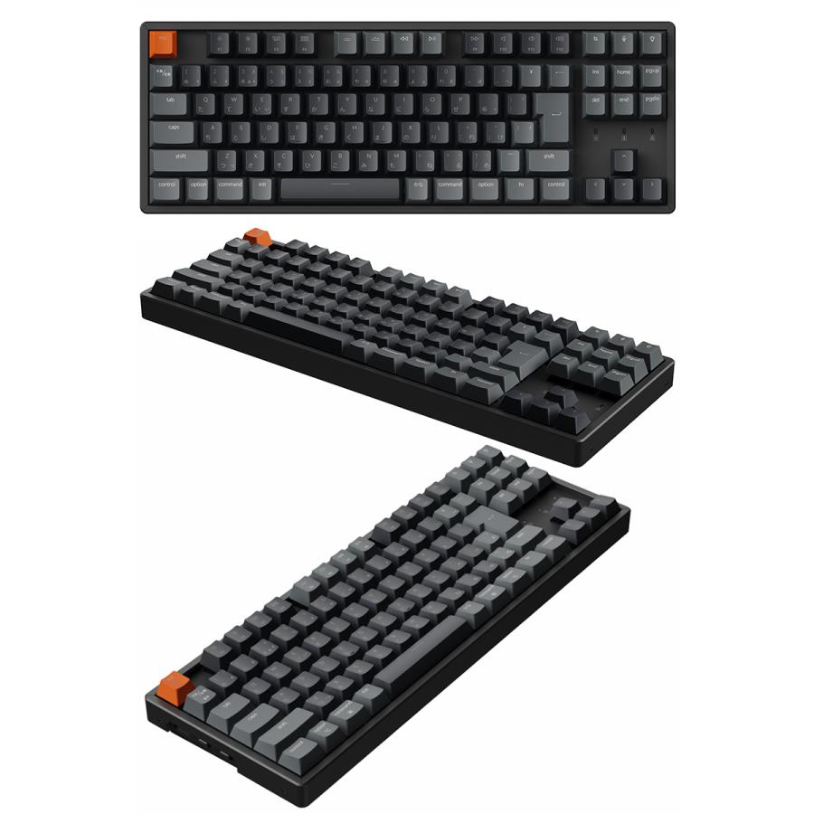 【極美品】Keychron K8 Version2 QMK 日本語配列 茶軸 Keychron（キークロン） Keychron K8 Version 2 QMK 日本語配列