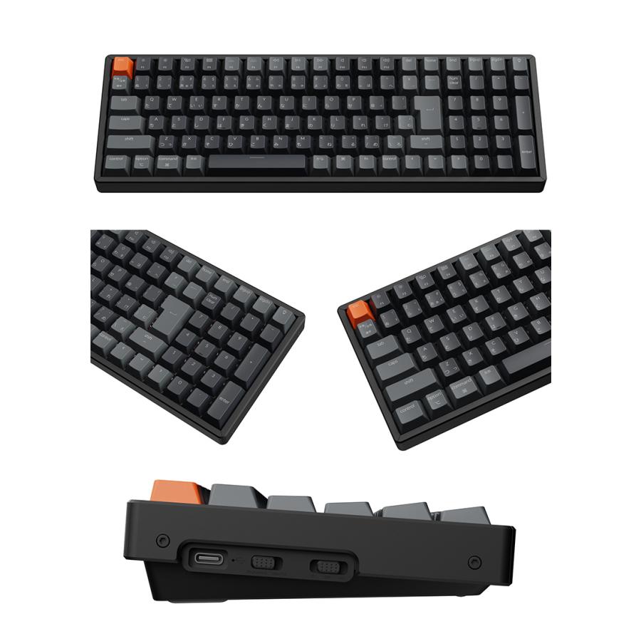 Keychronキークロン　メカニカルキーボードK4　茶軸ワイヤレス日本語配列 Keychron K4 Pro QMK/VIA ワイヤレス・メカニカルキーボード