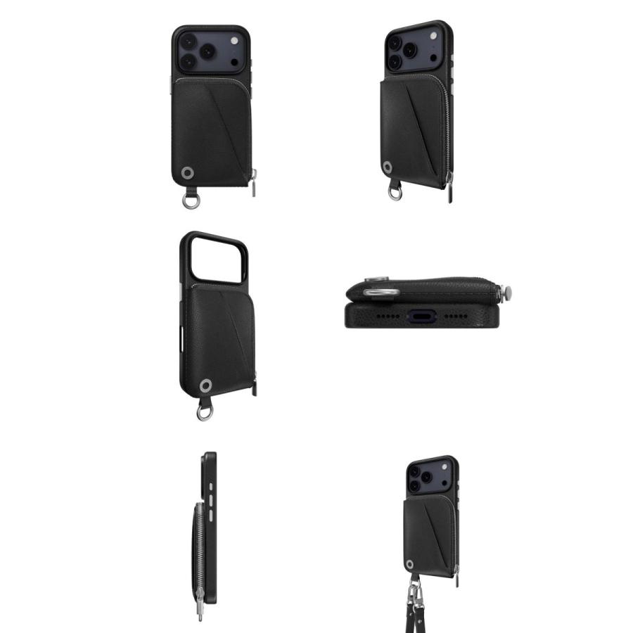 MAGEASY マグイージー iPhone 17 Pro Pouch カード収納 ストラップ付き