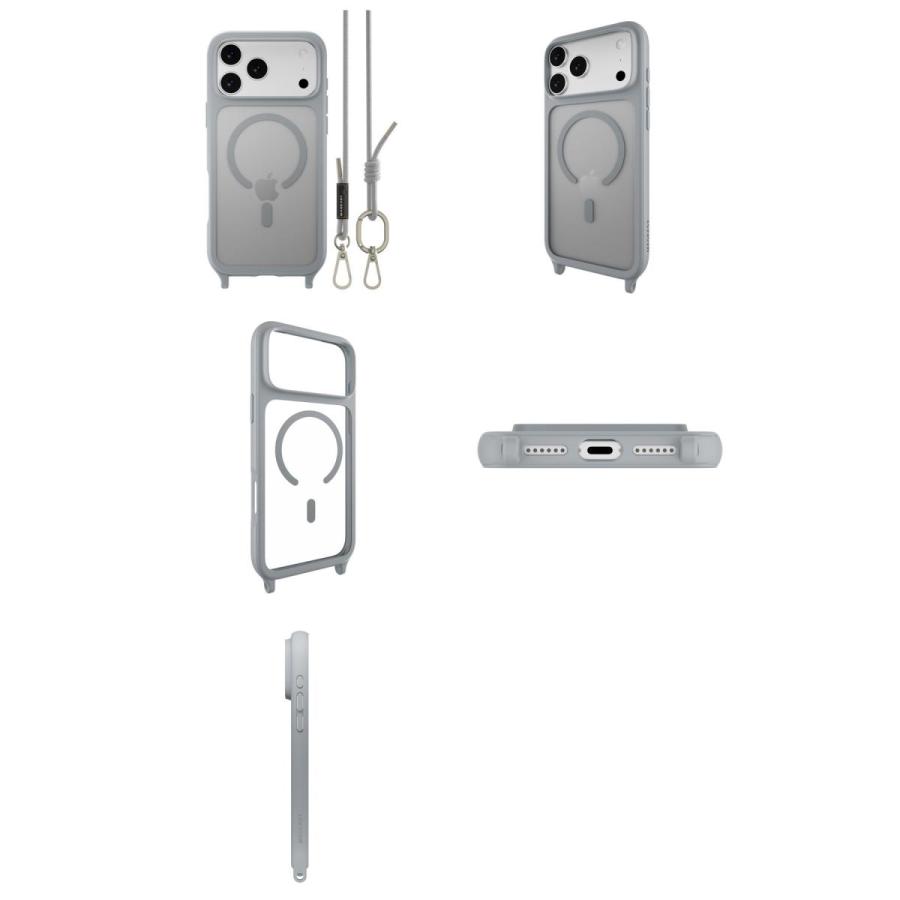 【MagEasy】 iPhone 17 Pro 対応 ケース シルバー/シルバー MAGEASY MagEasy マグイージー iPhone 17 Pro Max Roam M