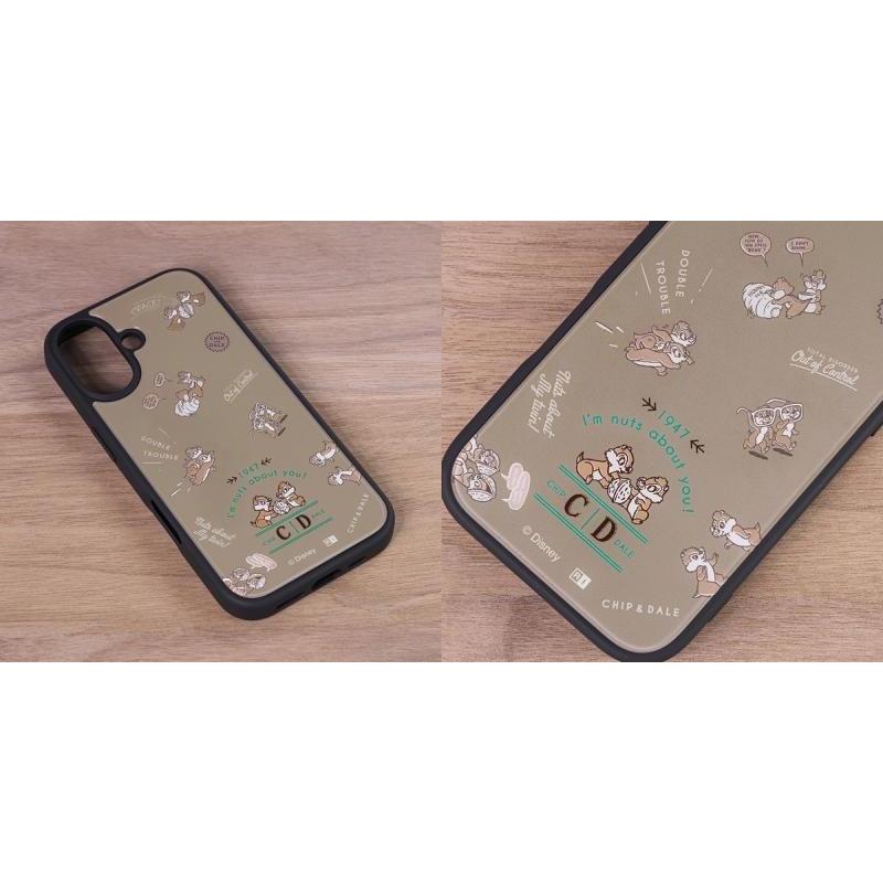 iPhone 17 ケース ディズニー maru 衝撃吸収 バンパー ハイブリッドケース チップ&デール_ベストフレンズ ingrem イングレム | ingrem | 03