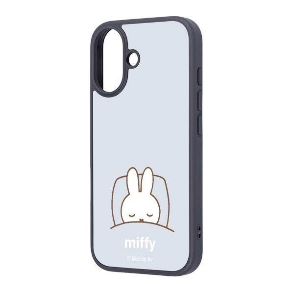 ingrem イングレム iPhone 17 ミッフィー maru 衝撃吸収 バンパー ハイブリッドケース ミッフィー_おやすみ
