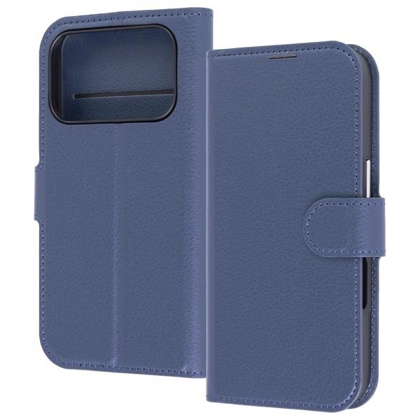 Ray Out レイアウト iPhone 17 Pro 手帳型レザーケース シンプル マグネット ダークネイビー RT-P53ELC1/DN | ray-out