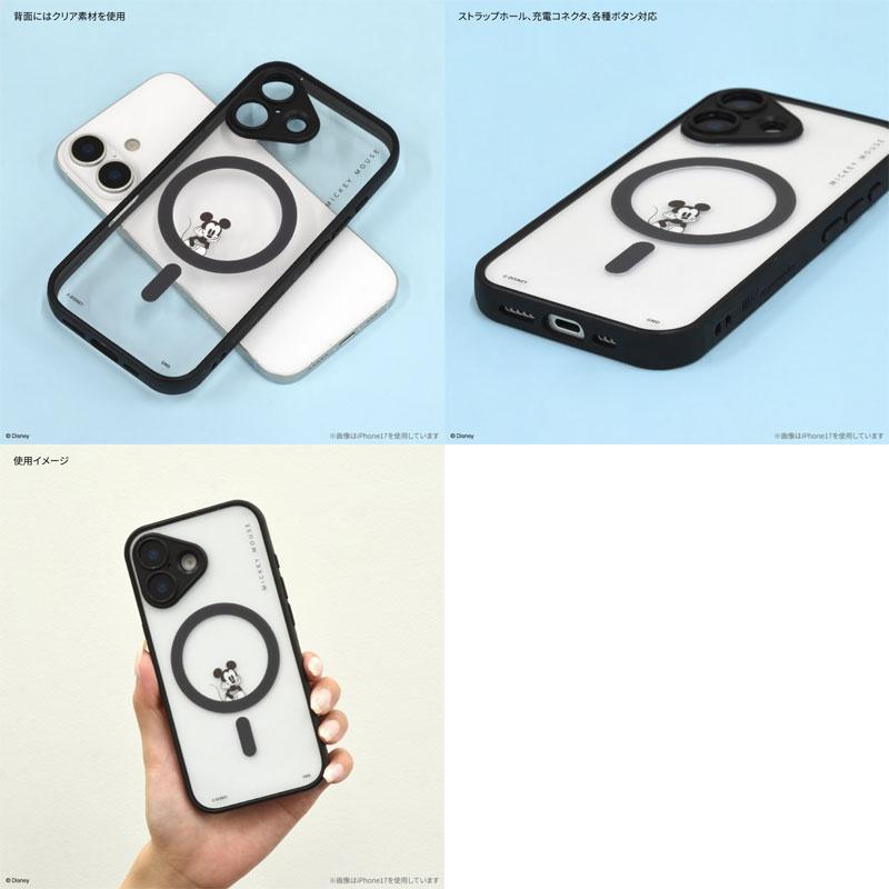 IIIIfit iPhone 17 Pro Max ケース ミッキーマウス ディズニー