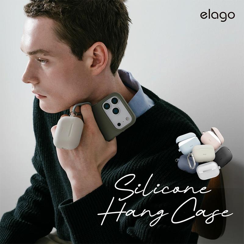 elago elago AirPods Pro 3 ケース シリコン SILICONE HANG CASE