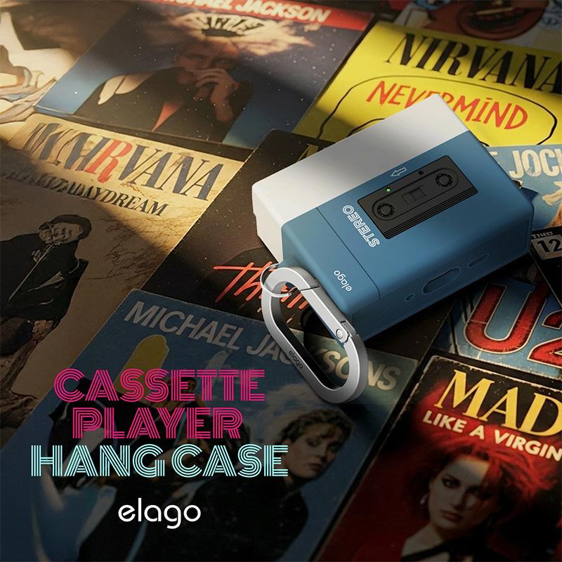 elago elago AirPods Pro 3 ケース CASSETTE PLAYER HANG CASE