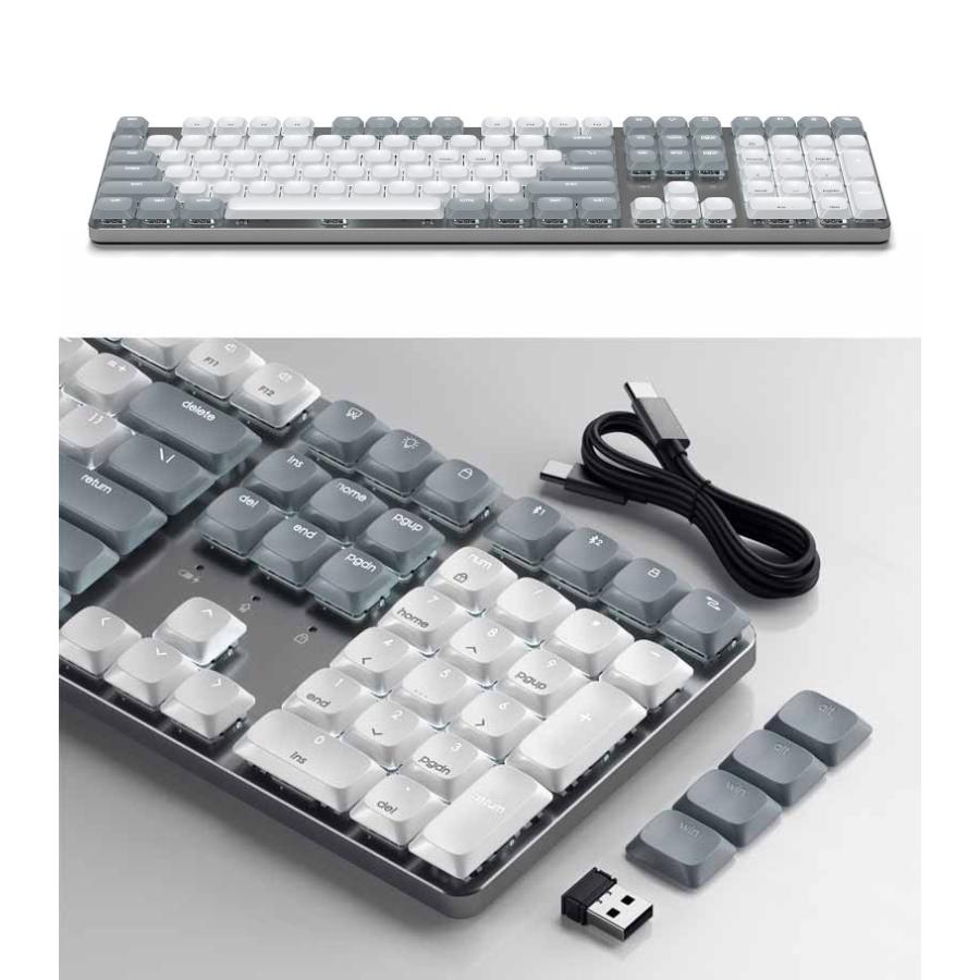 SATECHI サテチ SM3 SLIM MECHANICAL BACKLIT Bluetooth Keyboard US