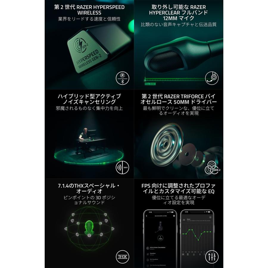 Razer（レイザー） Razer BlackShark V3 Pro Bluetooth / 2.4GHz