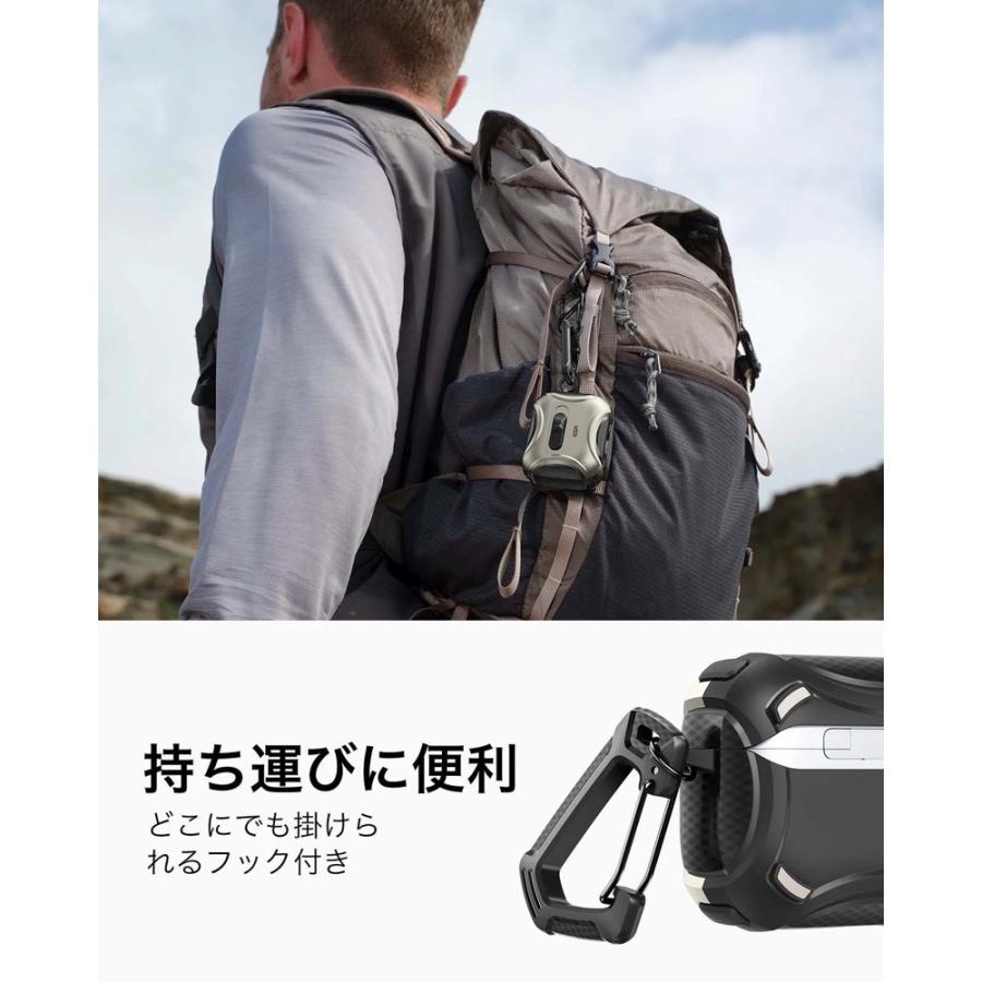ESR AirPods Pro 3 ケース Cyber フリックロック MagSafe対応 ブルー