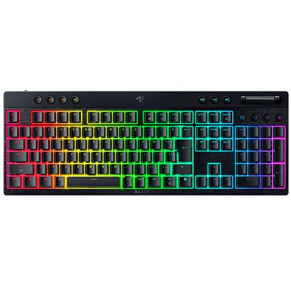 Razer BlackWidow V4 Low-profile HyperSpeed JP Yellow Linear Switch 日本語配列 黄軸 ゲーミングキーボード | BlackWidow