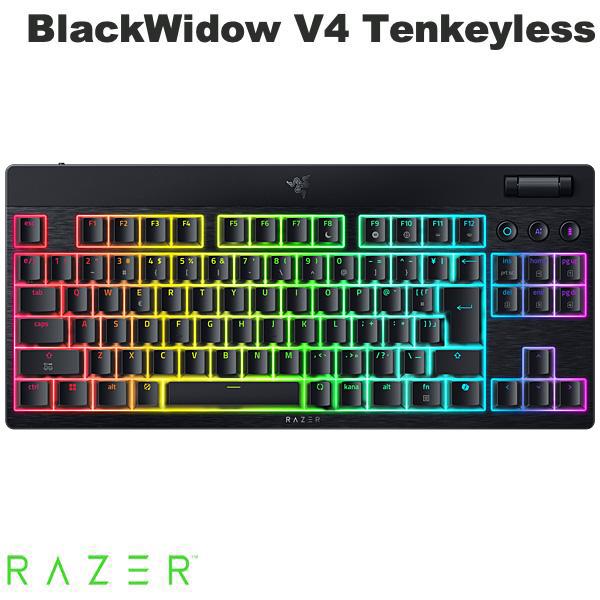 新品 Razer BlackWidow V4 Low-Profile JP 黄軸 BlackWidow Razer V4 Low-profile Tenkeyless HyperSpeed JP Yellow