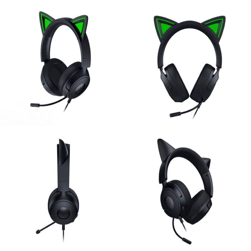 KRAKEN Razer Kraken Kitty V3 X ゲーミング用 有線 ネコミミヘッド