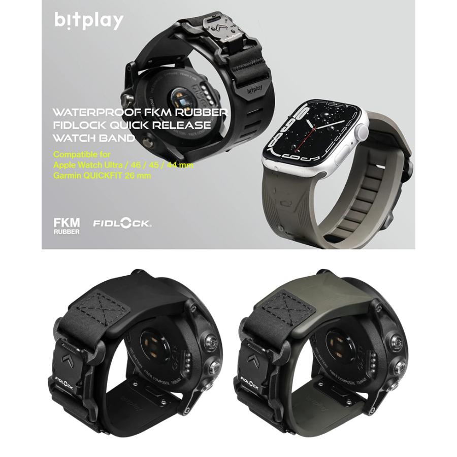 bitplay bitplay Garmin QUICKFIT 26mm 防水FKMラバー製 Fidlock