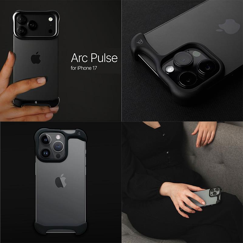 Arc アーク iPhone Air Arc Pulse アルミバンパー マットブラック